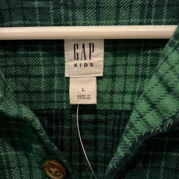 Gap flannel shirts size boys L - Picture 4 of 6